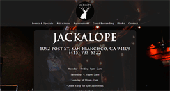 Desktop Screenshot of jackalopesf.com
